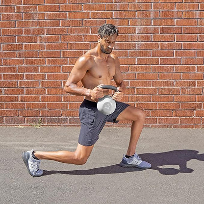 ProsourceFit Vinyl Coated Cast Iron Kettlebells for Full