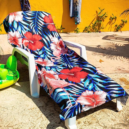 Elite Trend Microfiber Beach Towel - Extra Large 78x35 Inch