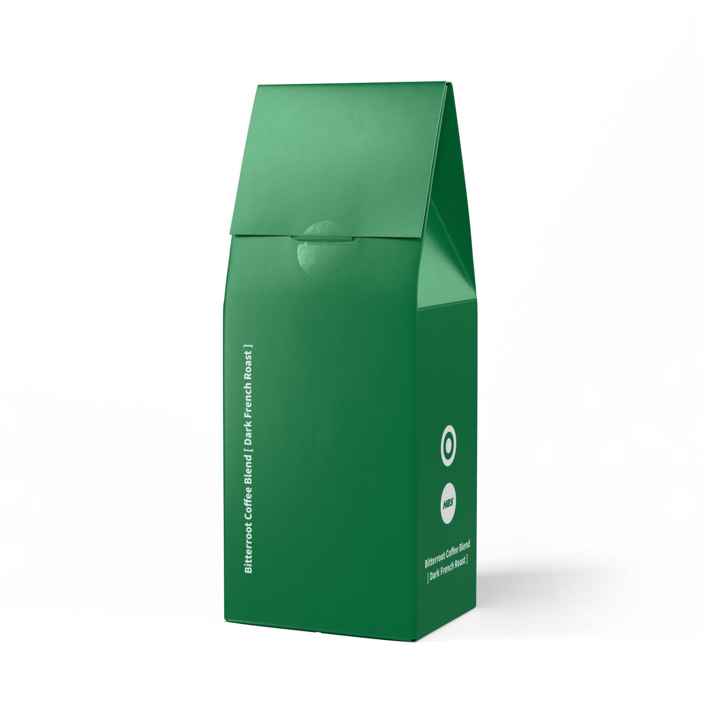 HBS, Trapper Peak Decaf Coffee Blend (Medium Roast), Green Package