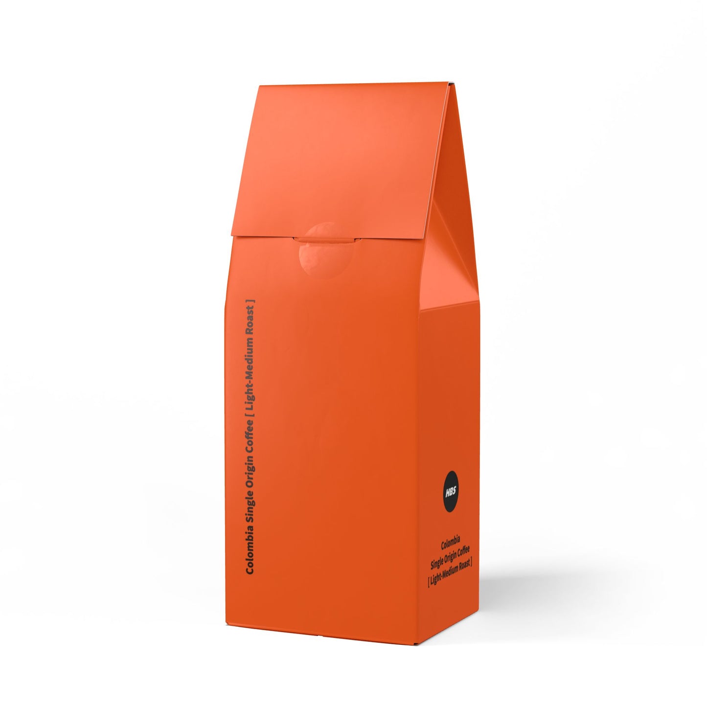HBS, Colombia Single Origin Coffee (Light-Medium Roast), Tangerine Package