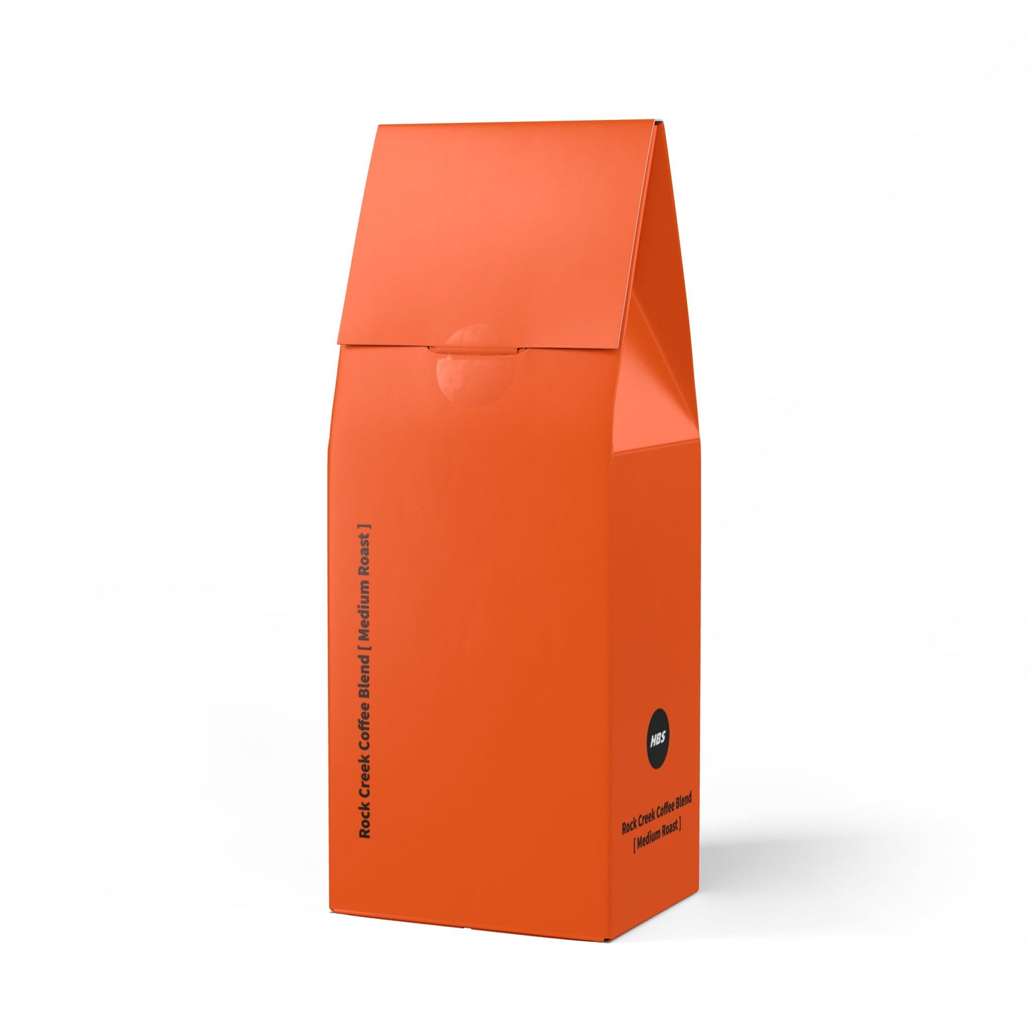 HBS, Rock Creek Coffee Blend (Medium Roast), Tangerine Package