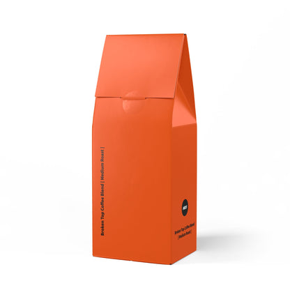 HBS, Broken Top Coffee Blend (Medium Roast), Tangerine Package