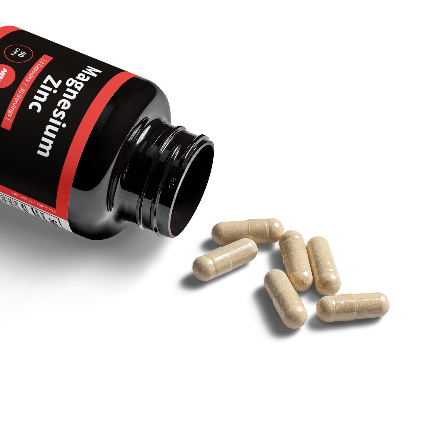 HBS, Magnesium Zinc Supplement (90 Vegetable Capsules)