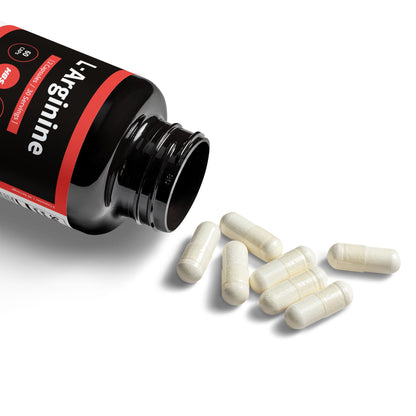 HBS, L-Arginine Supplement (60 Vegetable Capsules)