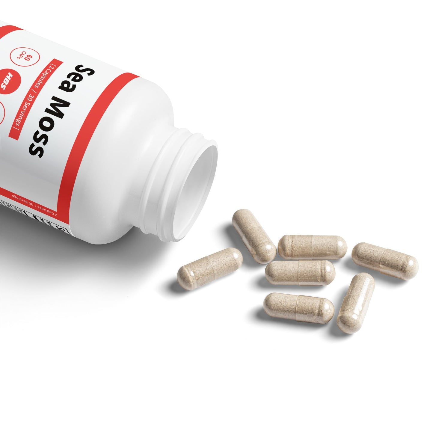 HBS, Sea Moss Supplement (60 Capsules)