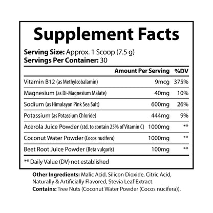 HBS, ION + Select Electrolyte Supplement, Powder (225g, 7.9oz)